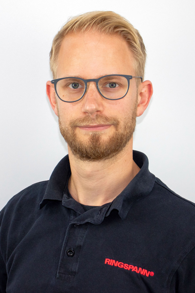 Manuel Assmann, Konstrukteur bei RINGSPANN Manuel Assmann, Konstrukteur bei RINGSPANN
