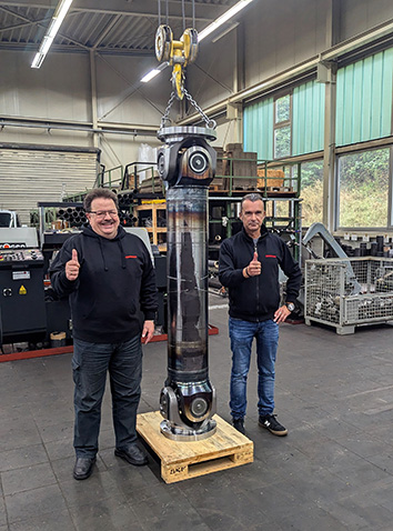 Jochen Helfrich und Matthias Trabert Jochen Helfrich und Matthias Trabert